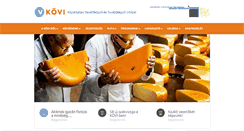 Desktop Screenshot of kovi-vezetokepzes.hu